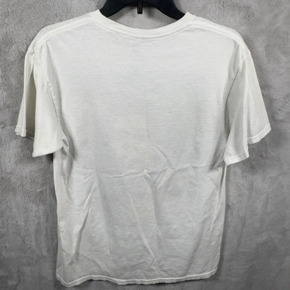 Zion Sportswear Bob Marley One Love‎ Graphic T Shirt White Mens Size M